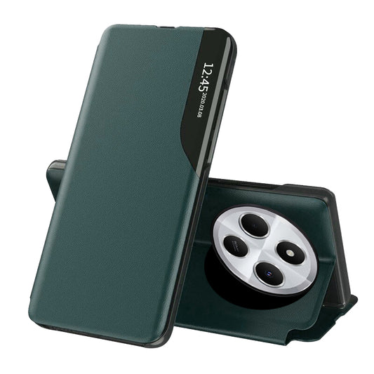 Cover til Xiaomi Poco C75 / Redmi 14C, Techsuit, eFold, Grøn