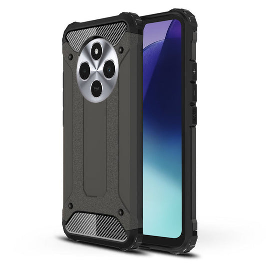 Cover til Xiaomi Poco C75 / Redmi 14C, Techsuit, Hybrid Armor, Sort