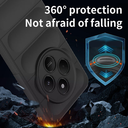 Cover til Xiaomi Poco C75 / Redmi 14C, Techsuit, Magic Shield, Sort