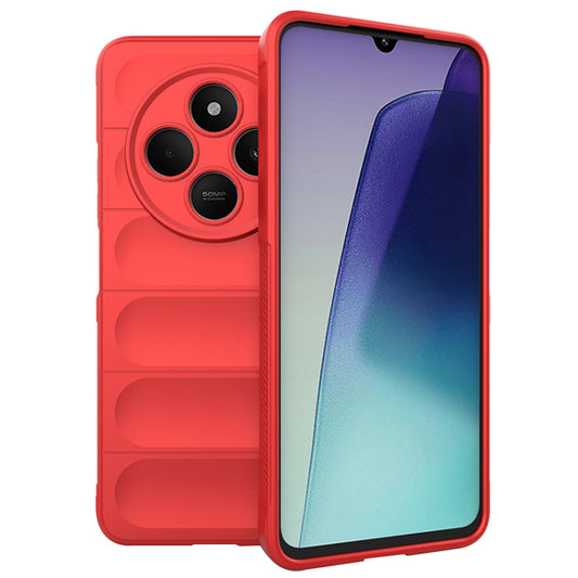 Cover til Xiaomi Poco C75 / Redmi 14C, Techsuit, Magic Shield, Rød