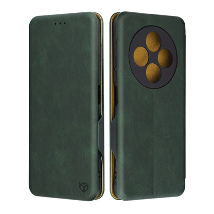 Etui til Xiaomi Poco C75 / Redmi 14C, Techsuit, Safe Wallet Plus, Grøn