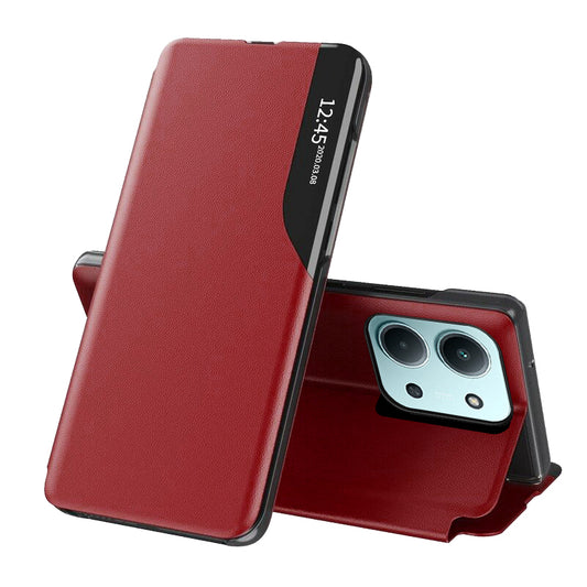 Etui til Xiaomi Poco C85 4G / Redmi 15C 5G / 15C 4G, Techsuit, eFold, Rød