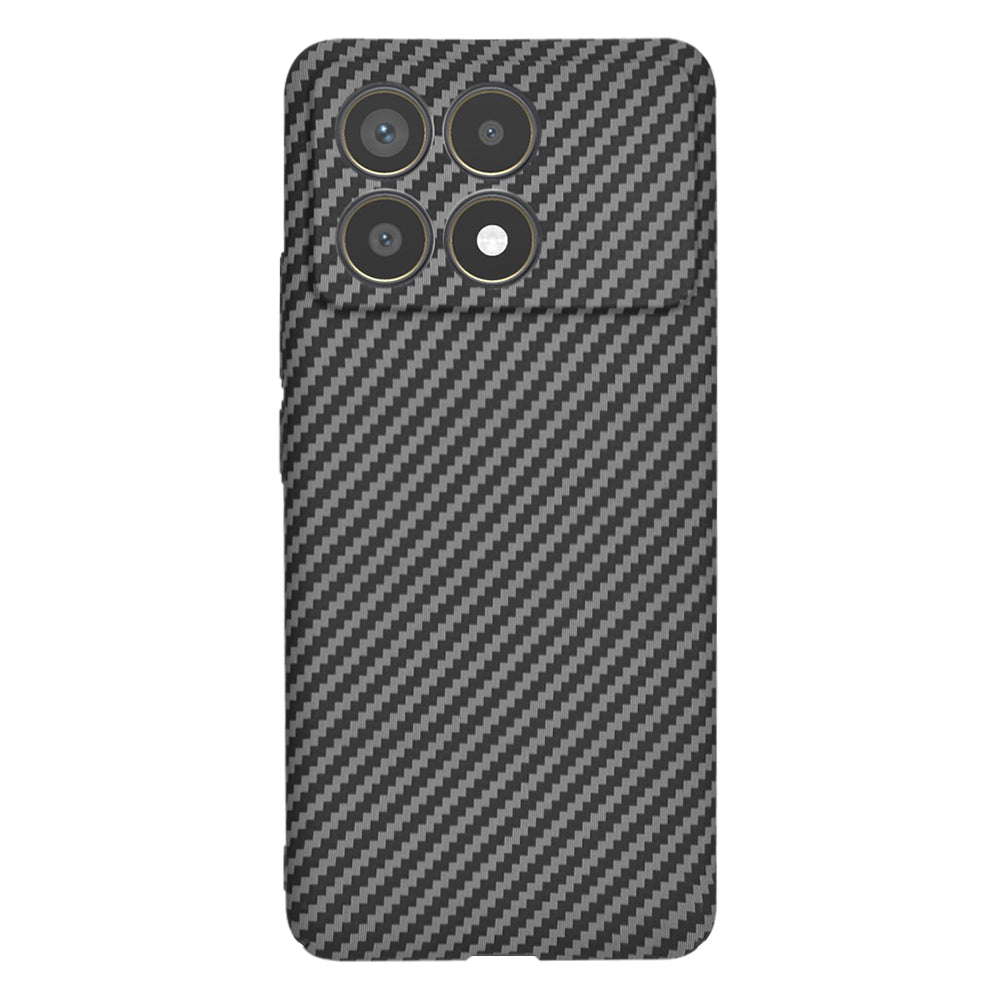Cover til Xiaomi Poco F6 Pro, Techsuit, Carbonite FiberShell, Sort