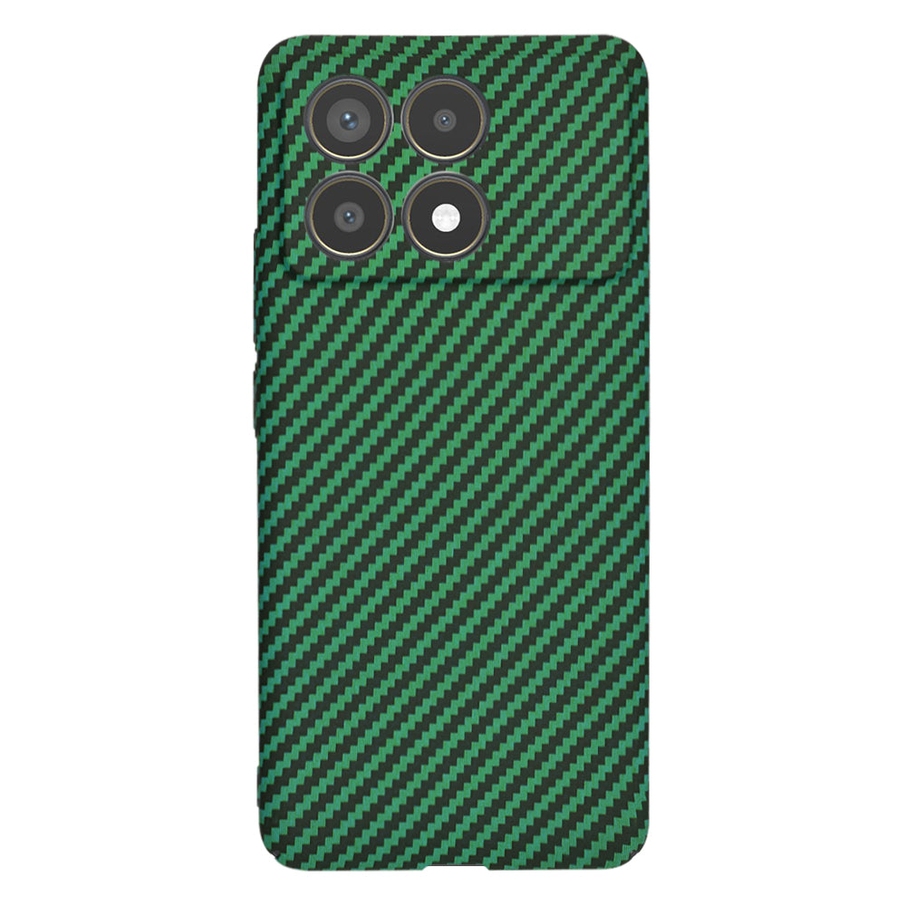 Cover til Xiaomi Poco F6 Pro, Techsuit, Carbonite FiberShell, Grøn