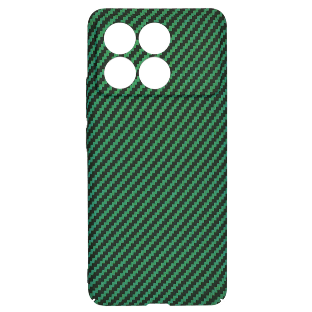 Cover til Xiaomi Poco F6 Pro, Techsuit, Carbonite FiberShell, Grøn
