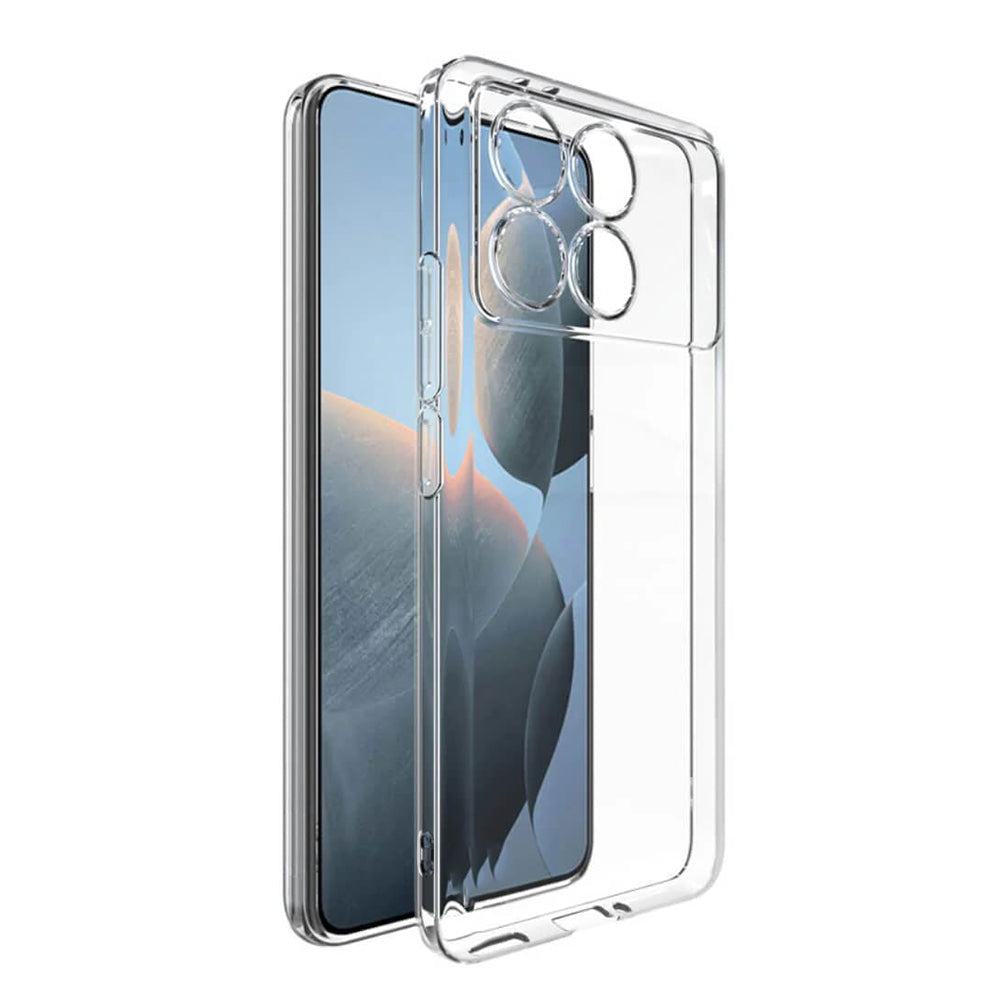 Cover til Xiaomi Poco F6 Pro, Techsuit, Klar, Transparent