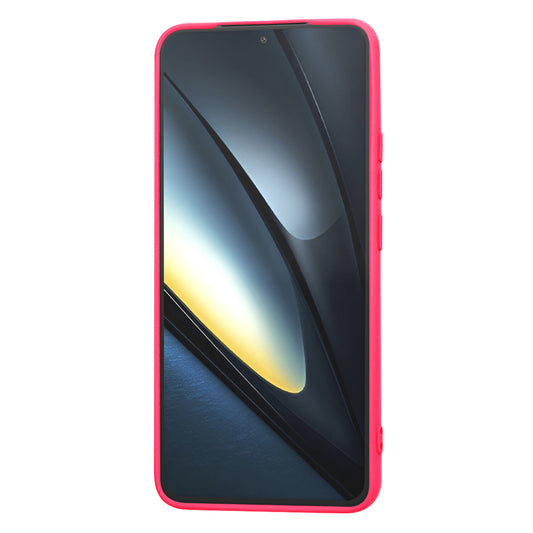 Cover til Xiaomi Poco F6 Pro, Techsuit, SoftFlex, Mørk Rosa
