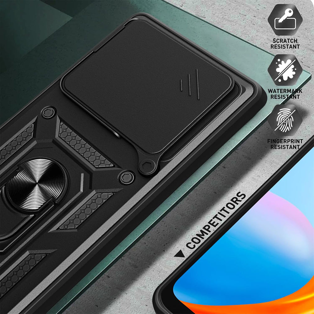 Cover til Xiaomi Poco F6, Techsuit, CamShield, Lyserød
