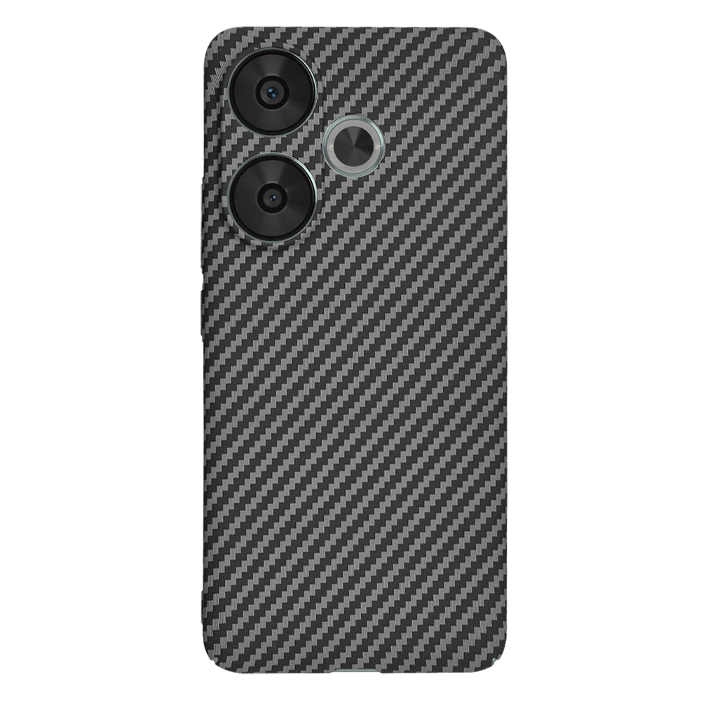 Cover til Xiaomi Poco F6, Techsuit, Carbonite FiberShell, Sort