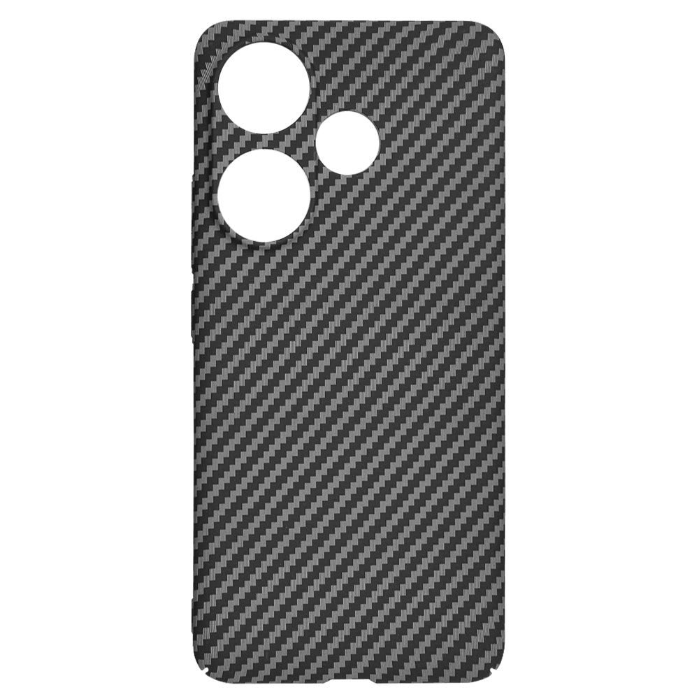 Cover til Xiaomi Poco F6, Techsuit, Carbonite FiberShell, Sort