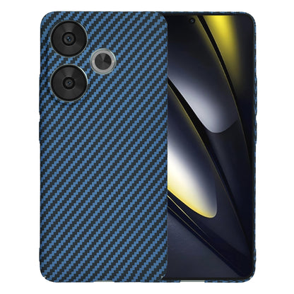 Cover til Xiaomi Poco F6, Techsuit, Carbonite FiberShell, Turkis