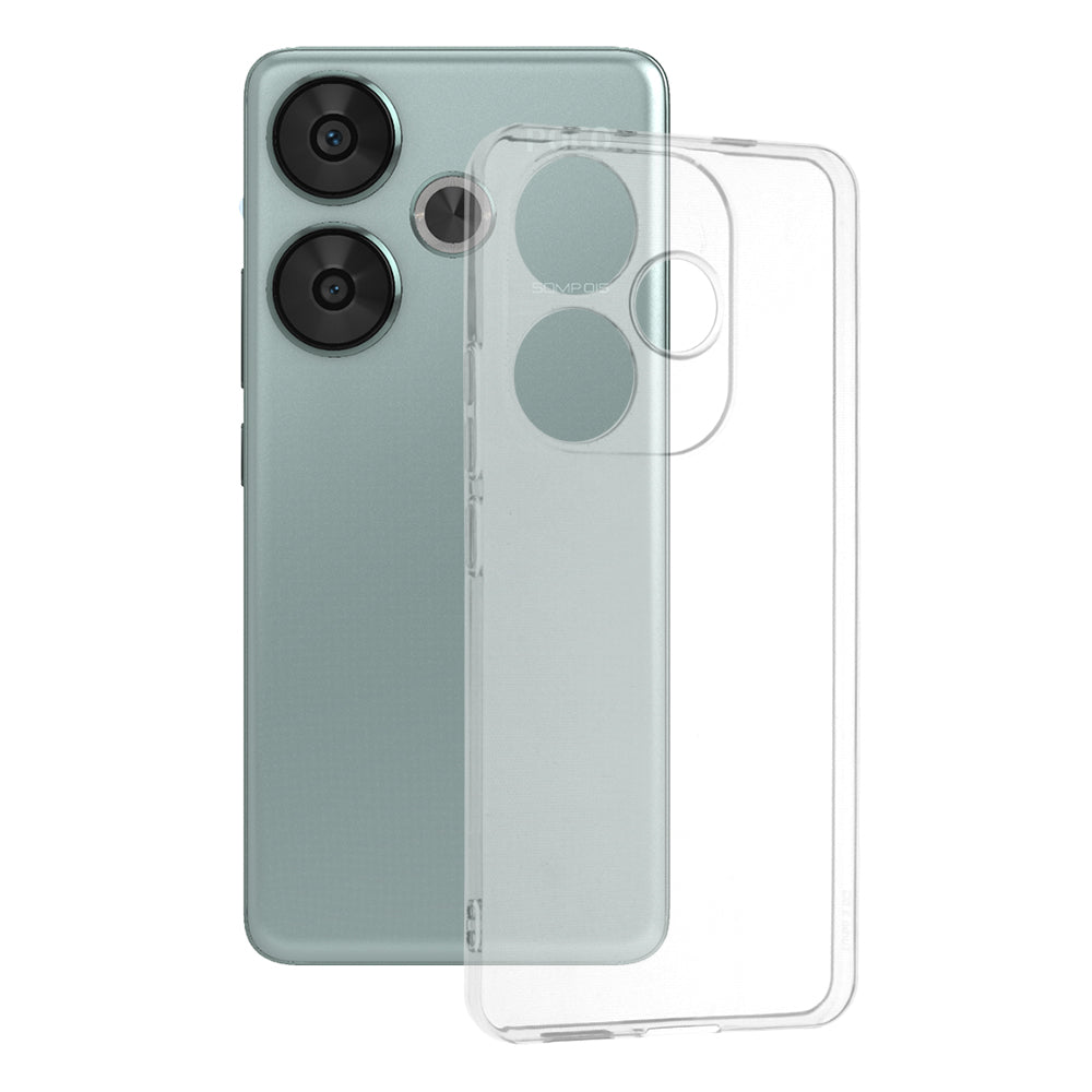 Cover til Xiaomi Poco F6, Techsuit, Klar, Transparent