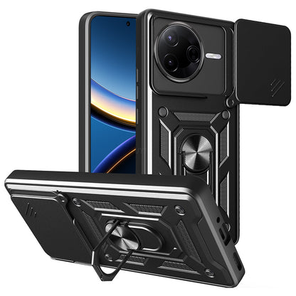 Cover til Xiaomi Poco F7 Pro, Techsuit, CamShield, Sort