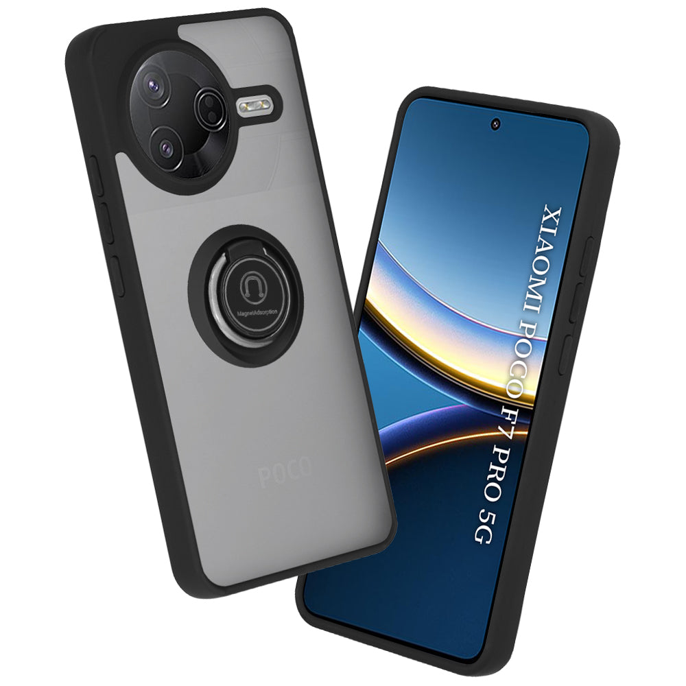 Cover til Xiaomi Poco F7 Pro, Techsuit, Glinth, Sort