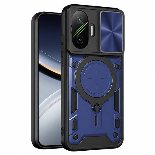Cover til Xiaomi Poco F7, Techsuit, CamGuard Pro, Blå
