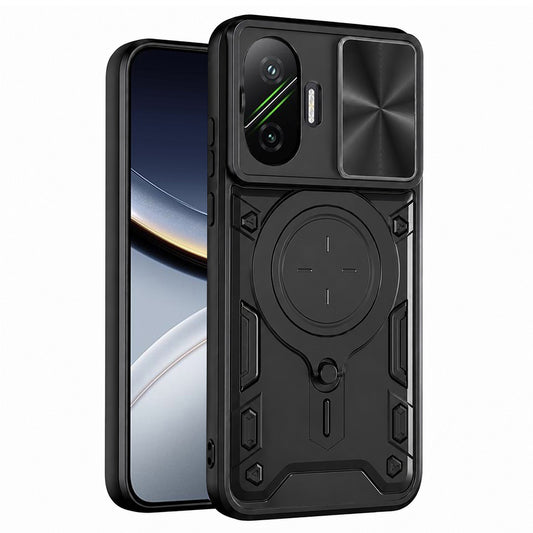 Case for Xiaomi Poco F7, Techsuit, CamGuard Pro, Black