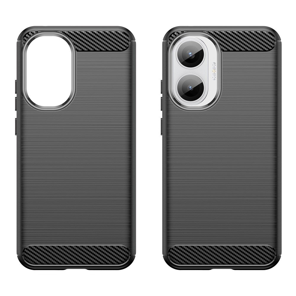 Cover til Xiaomi Poco F7, Techsuit, Carbon, Sort