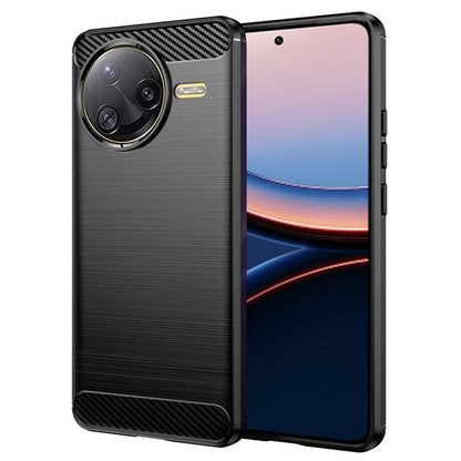 Cover til Xiaomi Poco F7 Ultra, Techsuit, Carbon, Sort