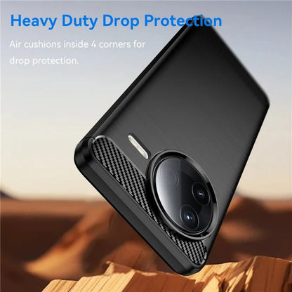 Cover til Xiaomi Poco F7 Ultra, Techsuit, Carbon, Sort