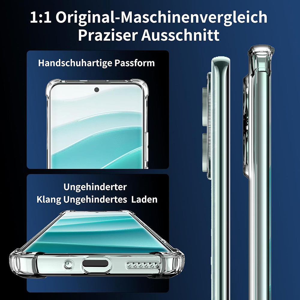 Cover til Xiaomi Poco F7 Ultra, Techsuit, Stødabsorberende Klar, Transparent