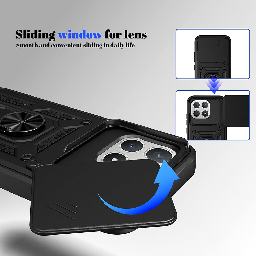 Etui til Xiaomi Poco F8 Pro, Techsuit, CamShield, Sort