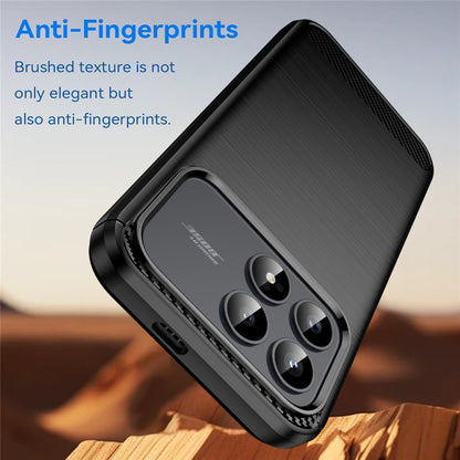 Etui til Xiaomi Poco F8 Pro, Techsuit, Carbon, Sort