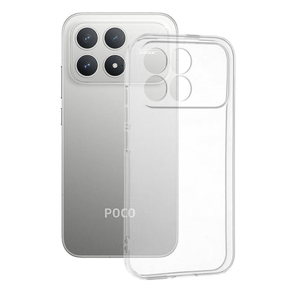 Etui til Xiaomi Poco F8 Pro, Techsuit, Klar, Gennemsigtig