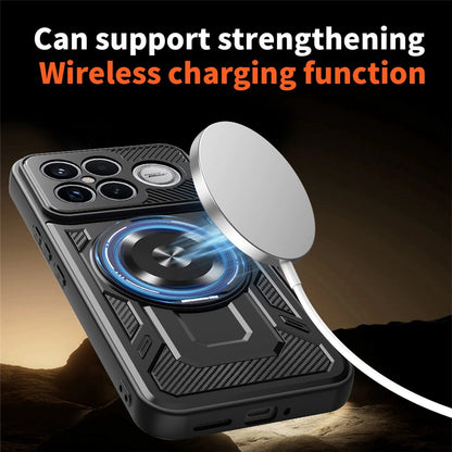 Etui til Xiaomi Poco F8 Ultra, Techsuit, RuggedCam, Sort