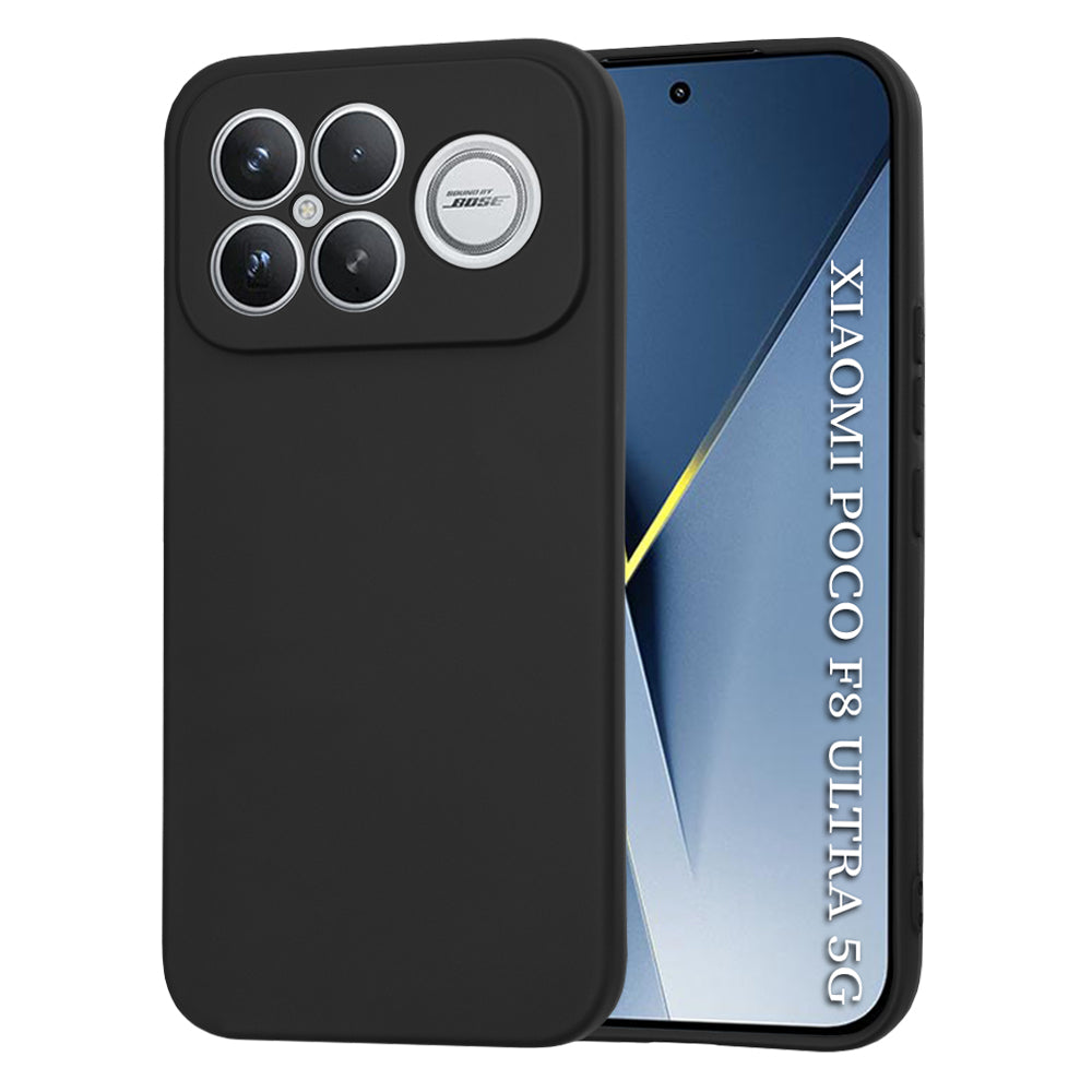 Etui til Xiaomi Poco F8 Ultra, Techsuit, SoftFlex, Sort