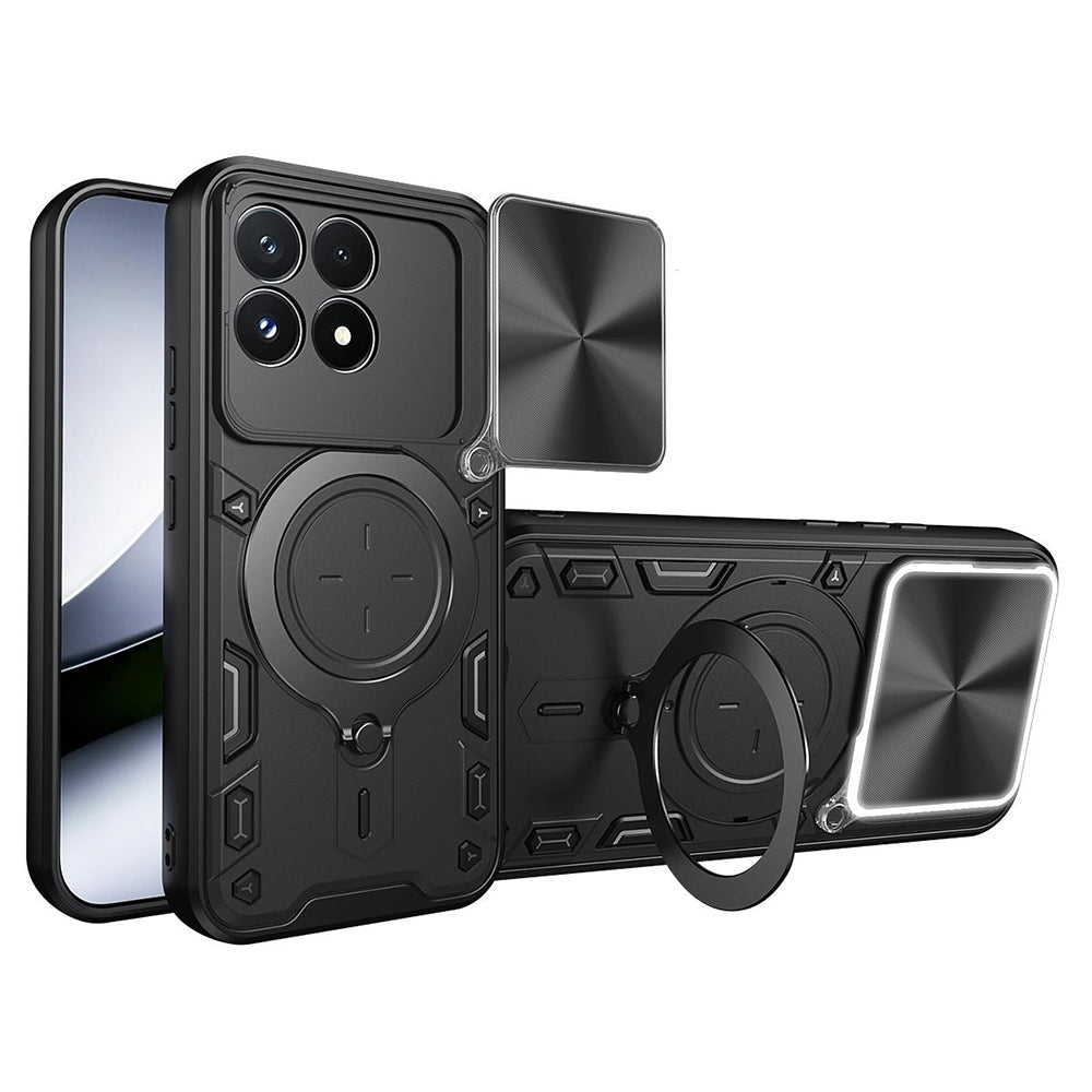 Cover til Xiaomi Poco F9 Pro, Techsuit, CamGuard Pro, sort