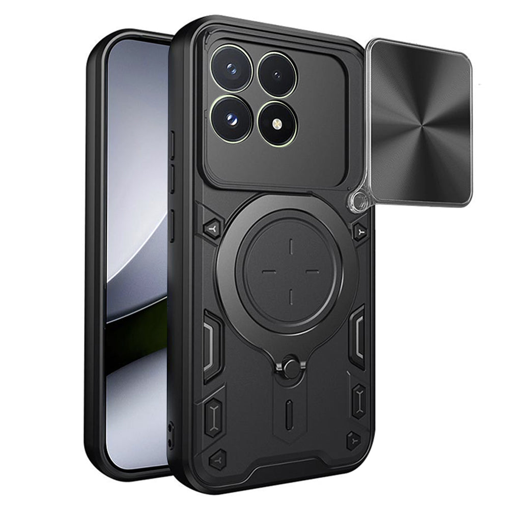 Cover til Xiaomi Poco F9 Pro, Techsuit, CamGuard Pro, sort
