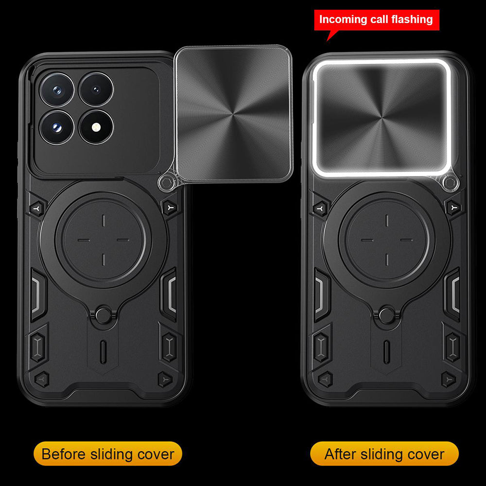 Cover til Xiaomi Poco F9 Pro, Techsuit, CamGuard Pro, sort