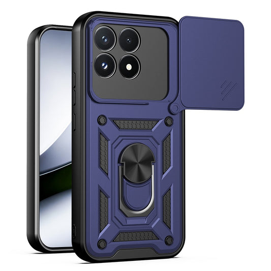 Cover til Xiaomi Poco F9 Pro, Techsuit, CamShield, Blå