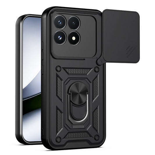 Cover til Xiaomi Poco F9 Pro, Techsuit, CamShield, Sort