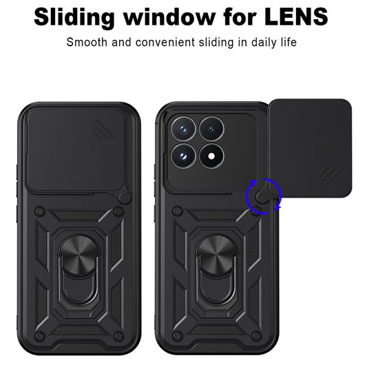 Cover til Xiaomi Poco F9 Pro, Techsuit, CamShield, Sort