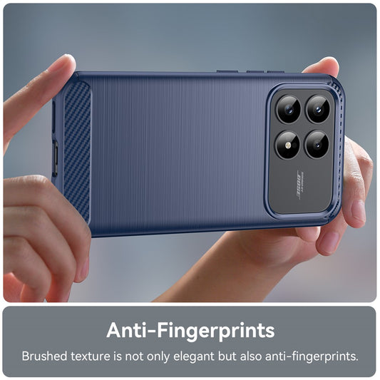 Etui til Xiaomi Poco F9 Pro, Techsuit, Carbon, blå