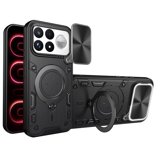 Cover til Xiaomi Poco F9 Ultra, Techsuit, CamGuard Pro, sort
