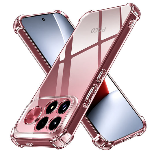 Cover til Xiaomi Poco F9 Ultra, Techsuit, Stødabsorberende Klar, Transparent