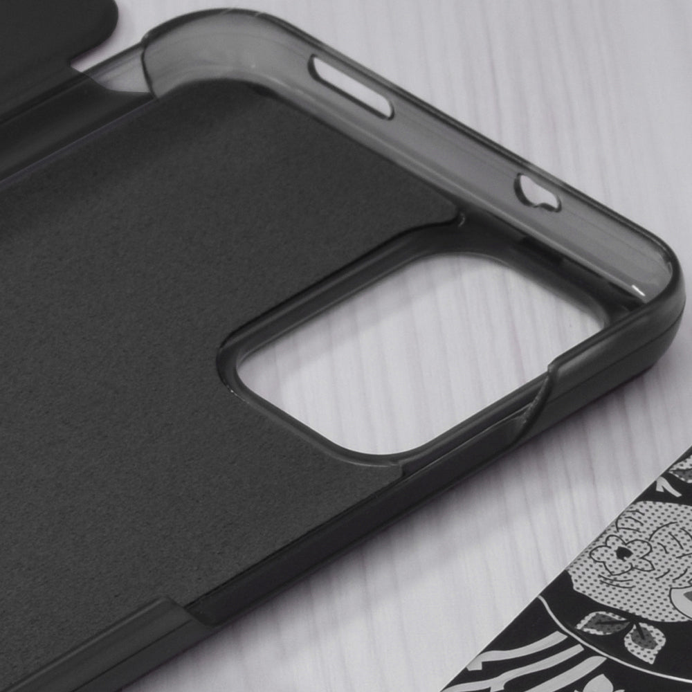 Cover til Xiaomi Poco M5s / Redmi Note 10S / Note 10, Techsuit, eFold, Sort
