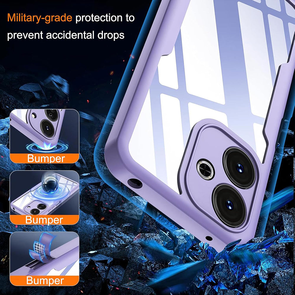 Cover til Xiaomi Poco M6 4G / Redmi 13, Techsuit, ColorVerse 360, Blå