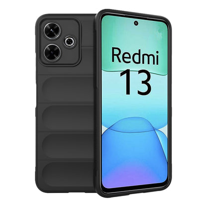 Cover til Xiaomi Poco M6 4G / Redmi 13, Techsuit, Magic Shield, Sort
