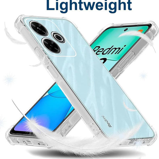 Cover til Xiaomi Poco M6 4G / Redmi 13, Techsuit, Stødabsorberende Klar, Transparent