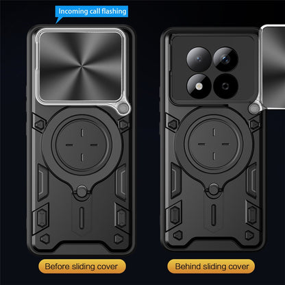 Etui til Xiaomi Poco M8 Pro / Redmi Note 15 Pro+ 5G, Techsuit, CamGuard Pro, Blå