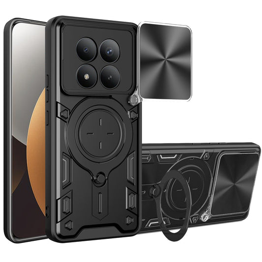 Etui til Xiaomi Poco M8 Pro / Redmi Note 15 Pro+ 5G, Techsuit, CamGuard Pro, Sort