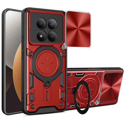 Etui til Xiaomi Poco M8 Pro / Redmi Note 15 Pro+ 5G, Techsuit, CamGuard Pro, Rød