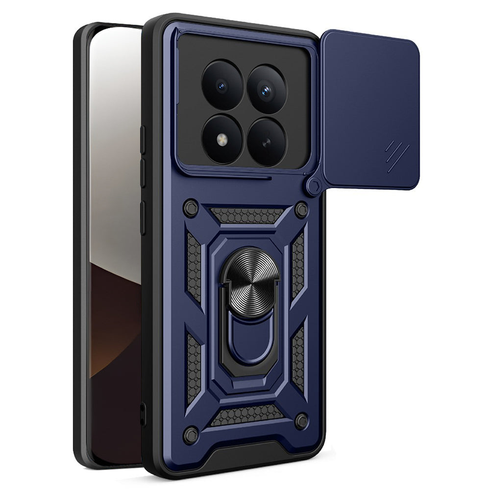 Etui til Xiaomi Poco M8 Pro / Redmi Note 15 Pro+ 5G, Techsuit, CamShield, Blå