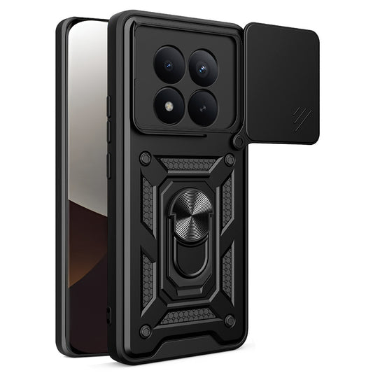 Etui til Xiaomi Poco M8 Pro / Redmi Note 15 Pro+ 5G, Techsuit, CamShield, Sort