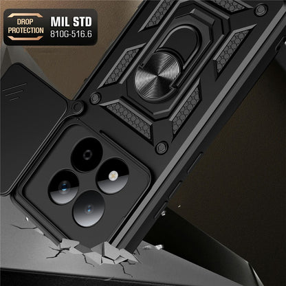 Case for Xiaomi Poco M8 Pro / Redmi Note 15 Pro+ 5G, Techsuit, CamShield, Black