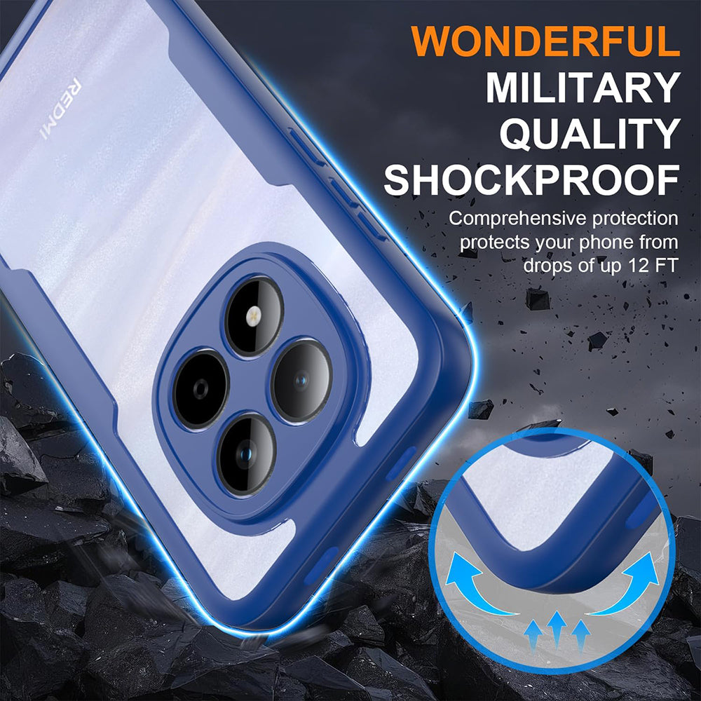 Case for Xiaomi Poco M8 Pro / Redmi Note 15 Pro+ 5G, Techsuit, ColorVerse 360, Blue