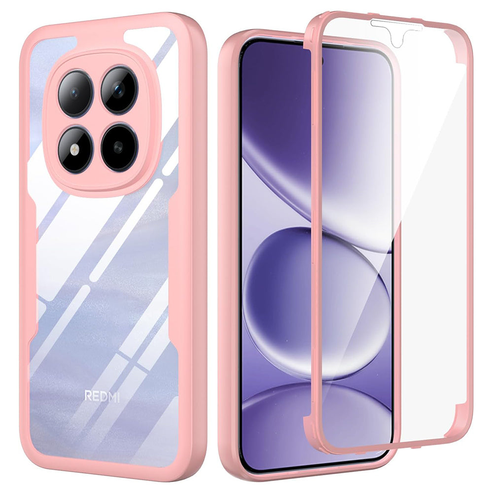 Etui til Xiaomi Poco M8 Pro / Redmi Note 15 Pro+ 5G, Techsuit, ColorVerse 360, Pink